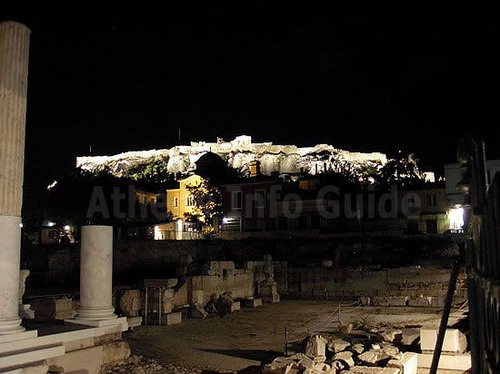 Roman Agora and the Acropolis