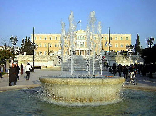 Fountain Syntagma Square
