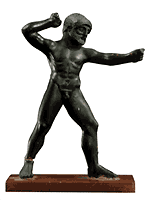 Статуэтка Геракла из Беотии - музей Бенаки