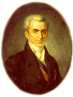 Ioannis Kapodistrias (1776-1831) - Oil painting by D. Tsokos